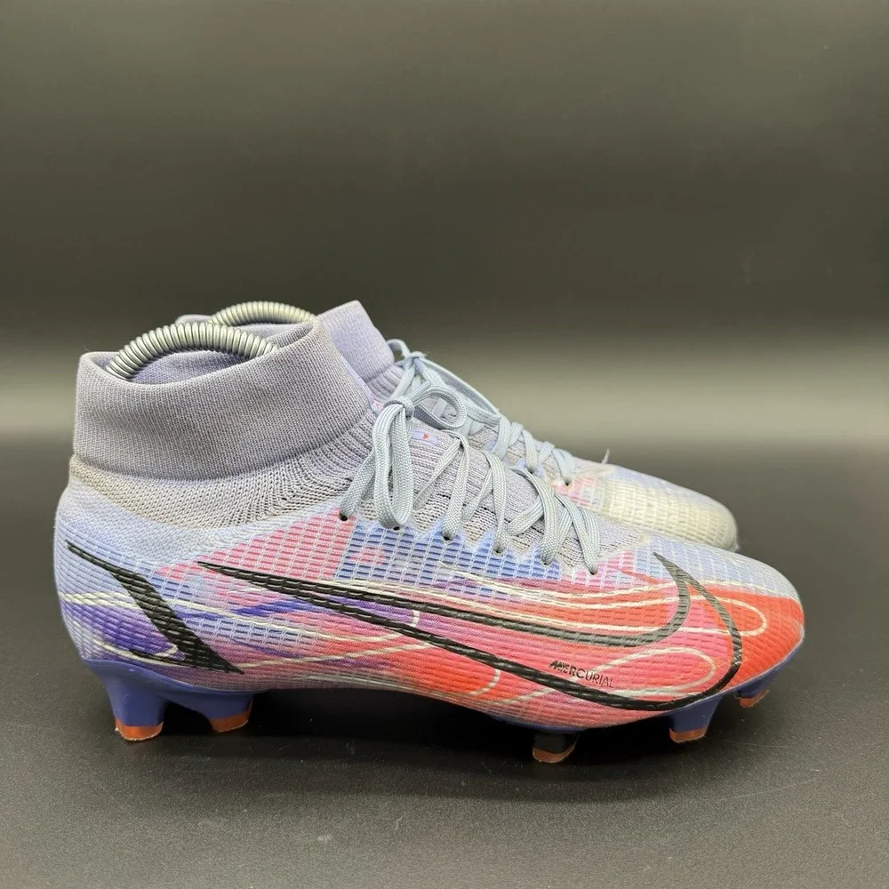 Nike Mercurial Superfly 8 Elite FG KM  Soccer Cleats Shoes Men's Size 7